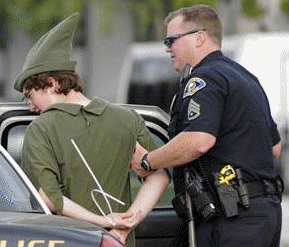 Peter Pan Jailed
