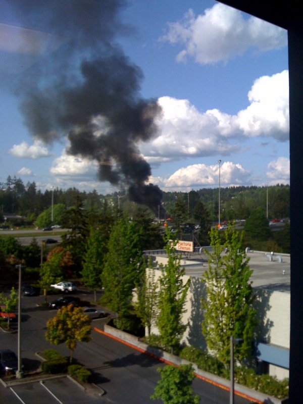 fire Factoria, WA Structural Fire Today