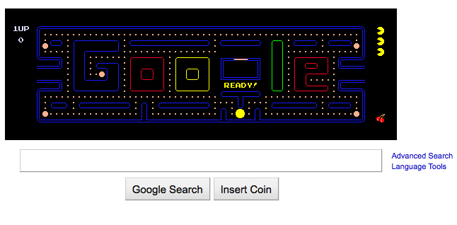 Pacman Google