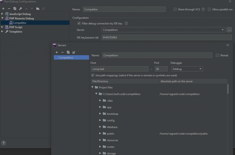 phpstorm xdebug not working